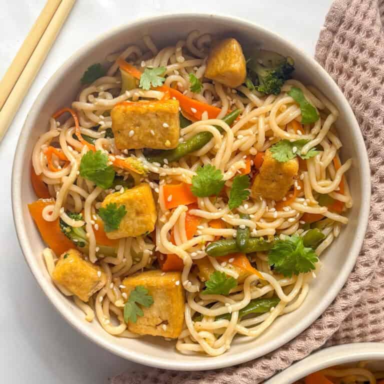 Tofu Noodle Stir-Fry