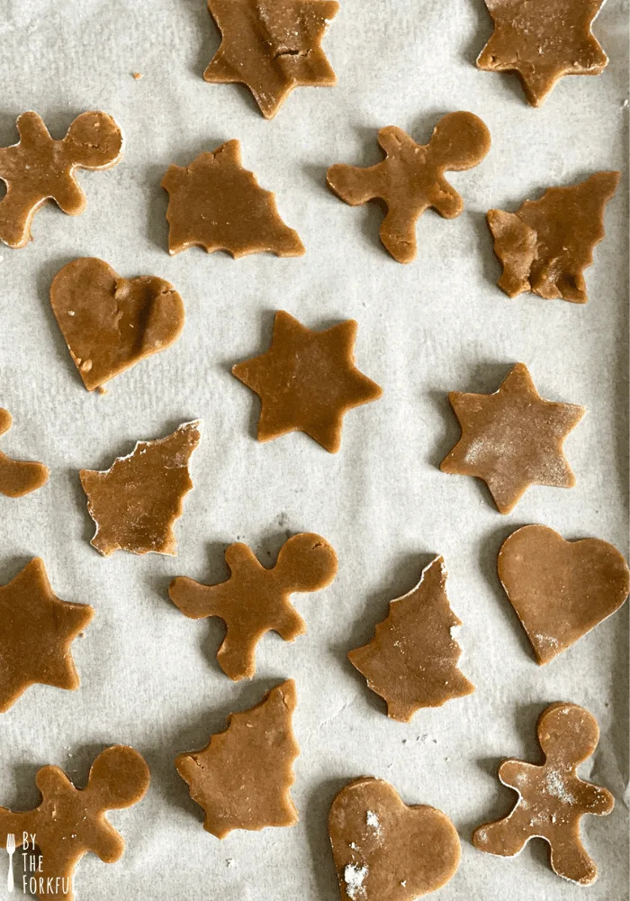 Vegan gingerbread cookies