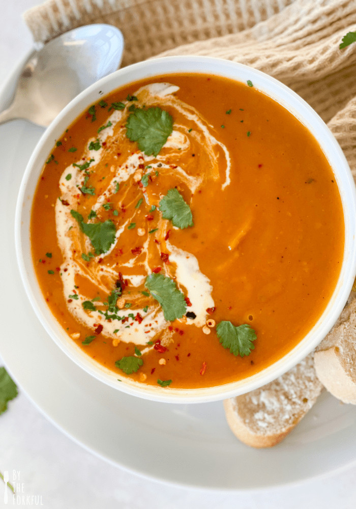 Butternut Squash and Sweet Potato Soup