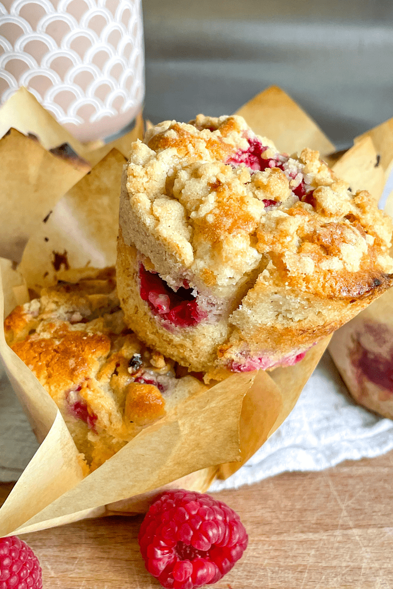 Vegan Raspberry Muffins