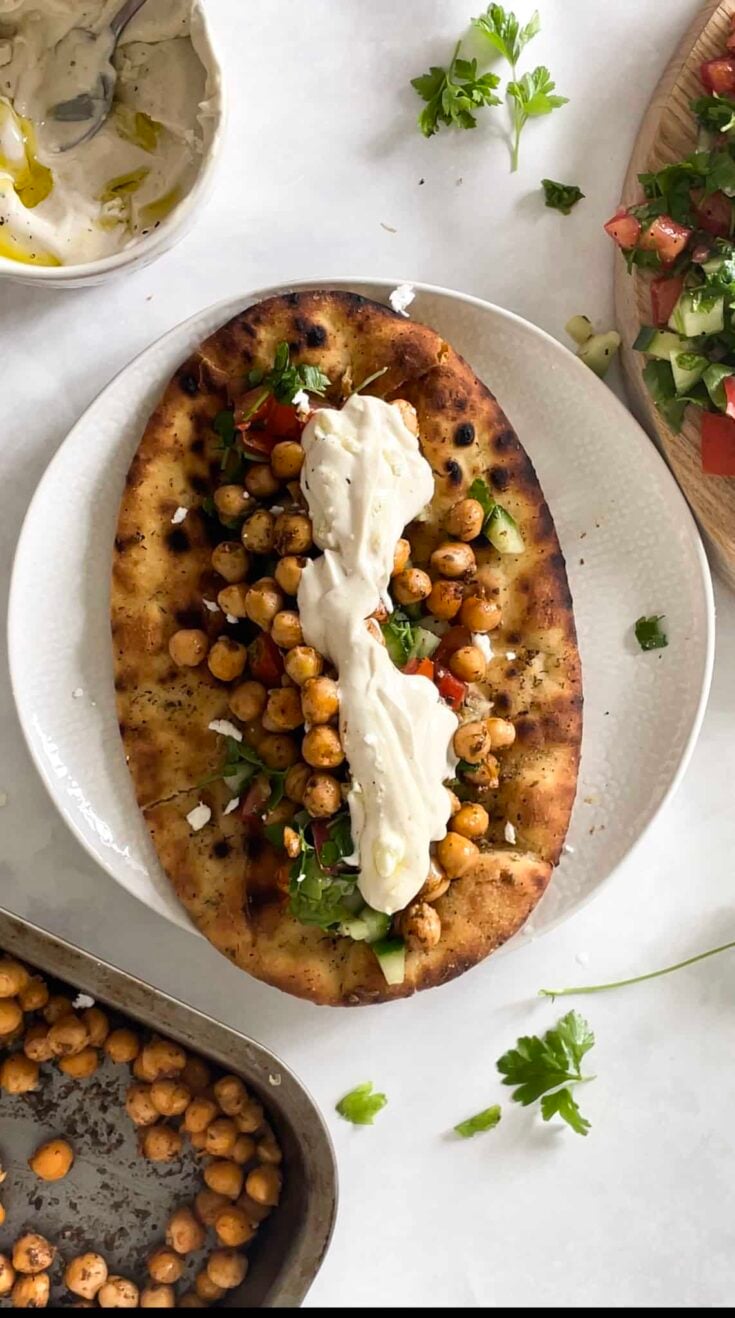 Image for Roasted Chickpea Flatbreads