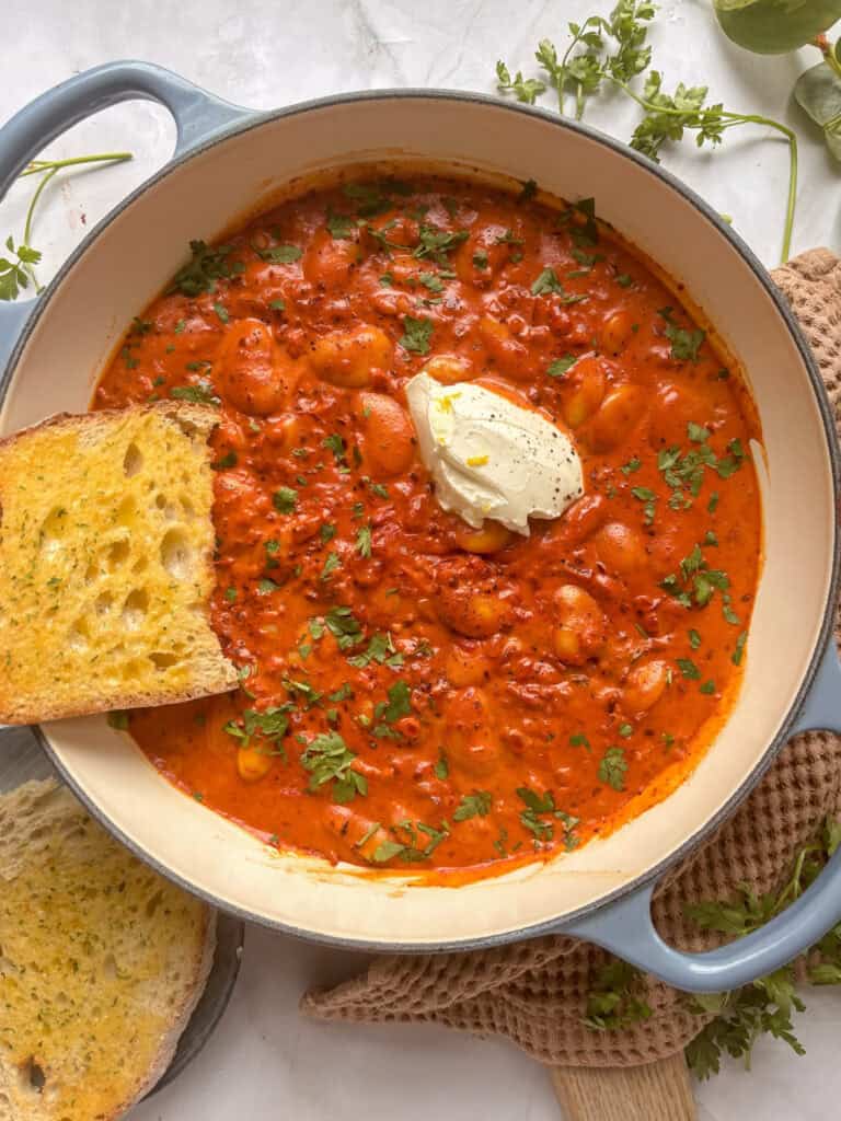 Harissa Butter Beans