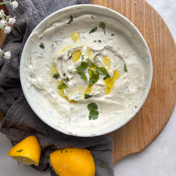 Tahini Yogurt Sauce