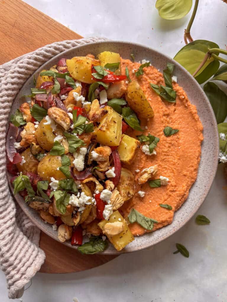 Sheet Pan Mediterranean Potatoes and Vegetables