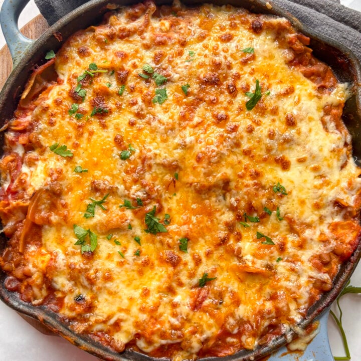 One-Pan Skillet Lasanga