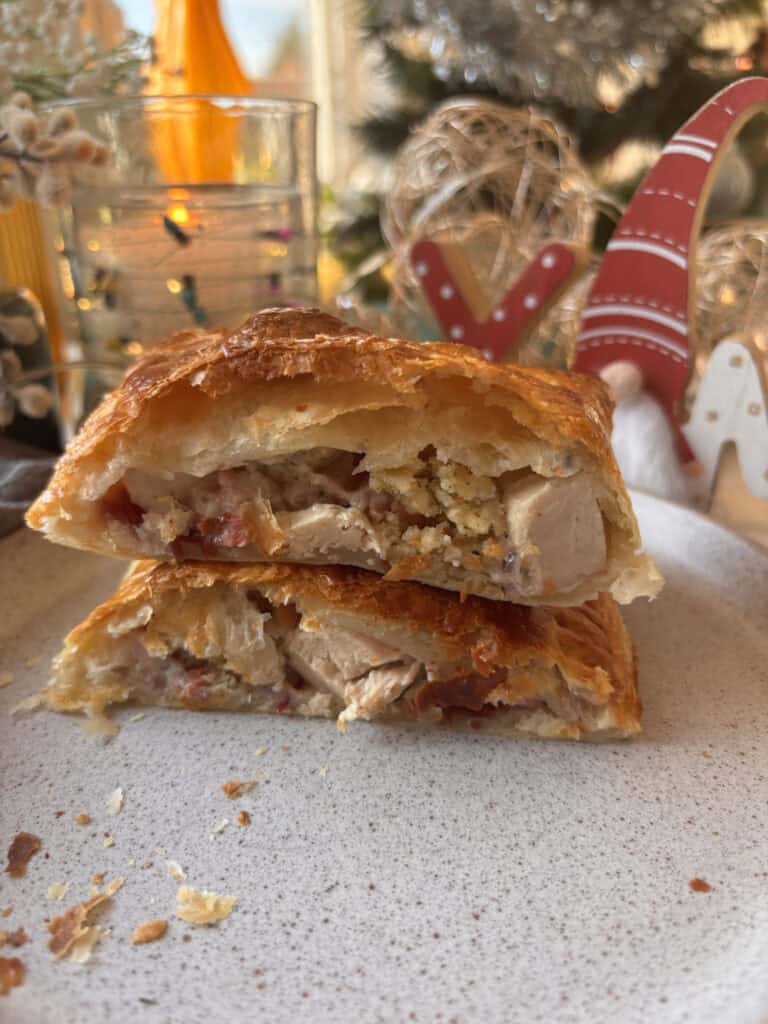 homemade gregg's festive bake