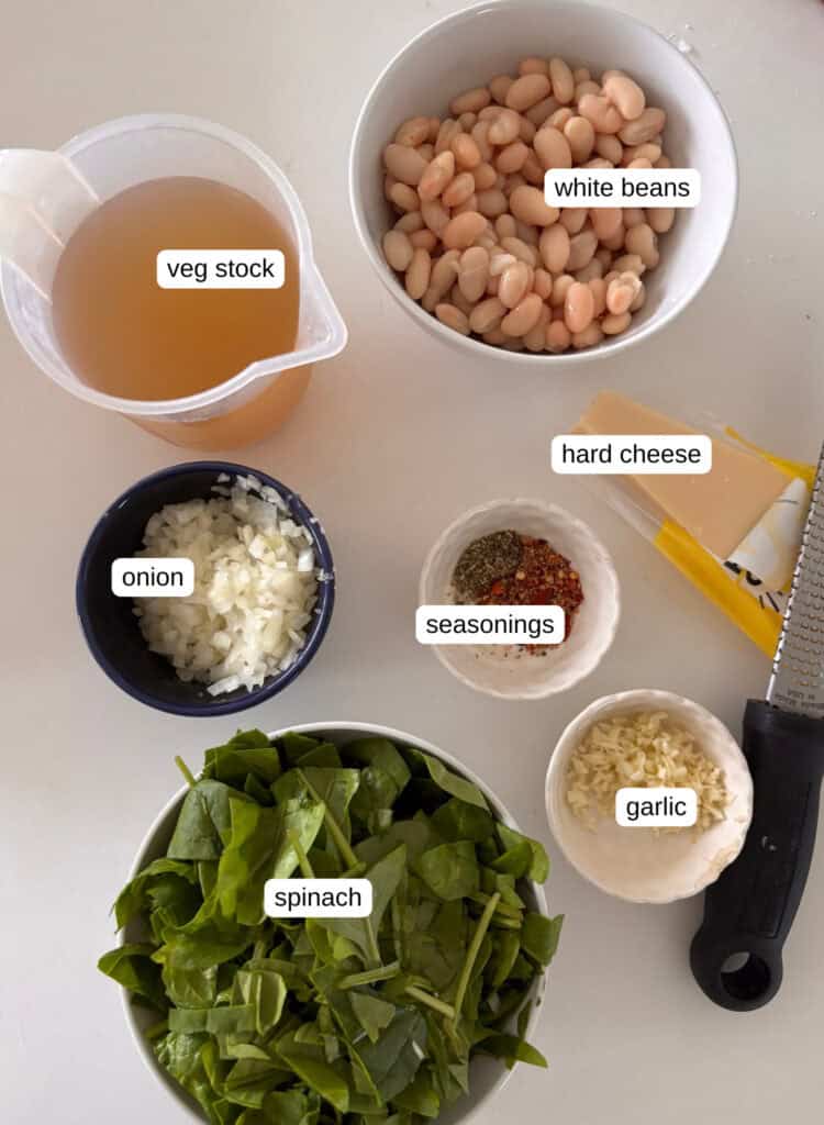 beans and greens ingredients list