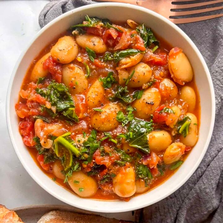Butter Bean and Kale Stew
