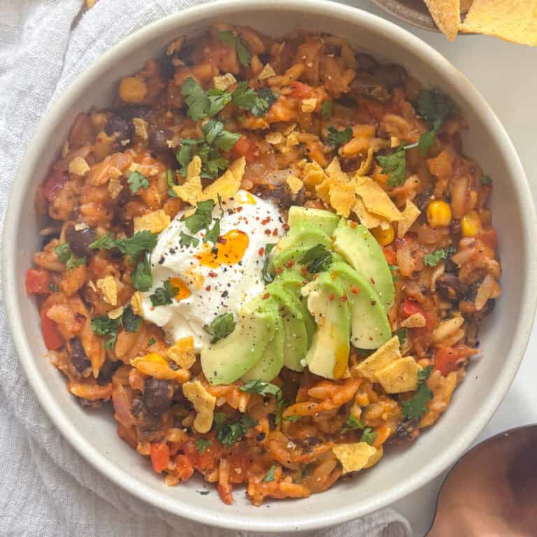 Enchilada Orzo