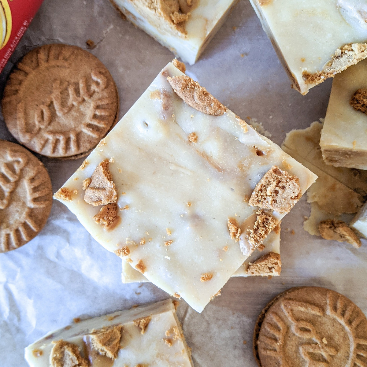 biscoff fudge